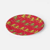 Kerstboom Papieren Bordje (Gekanteld)