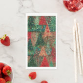 Kerstboom Patchwork Ontwerp Servet (Insitu)