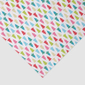 KERSTBOOM PATROON feestelijk modern minimaal Tissuepapier (Detail)