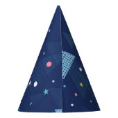 Kerstboom patroon feesthoedjes (Achterkant)