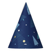 Kerstboom patroon feesthoedjes (Links)