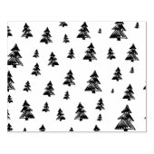 Kerstboom patroon Kerstmis Rubberstempel (Afrduk)