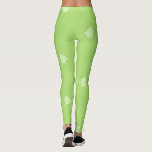 Kerstboom patroon leggings (Achterkant)
