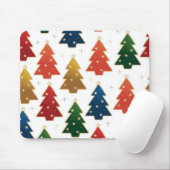 Kerstboom patroon muismat (Met muis)