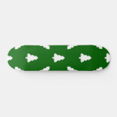 Kerstboom patroon persoonlijk skateboard (Horizontaal)