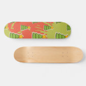 Kerstboom patroon persoonlijk skateboard (Horizontaal)