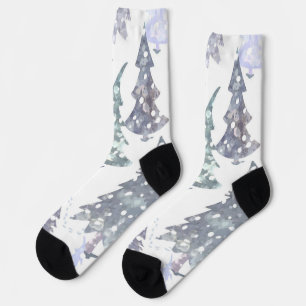 Kerstboom patroon sokken