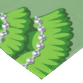 Kerstboom patroon tafelkleed (Gekanteld)