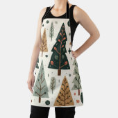 Kerstboom Patroon  vakantie Schort (Insitu)