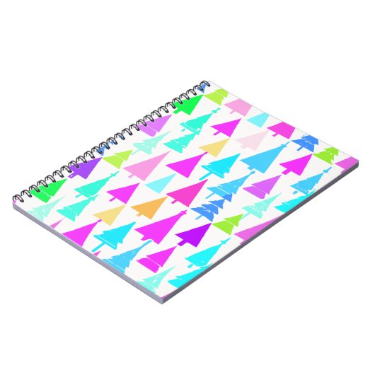 Kerstboom Pattern notitieboek (Linkerzijde)