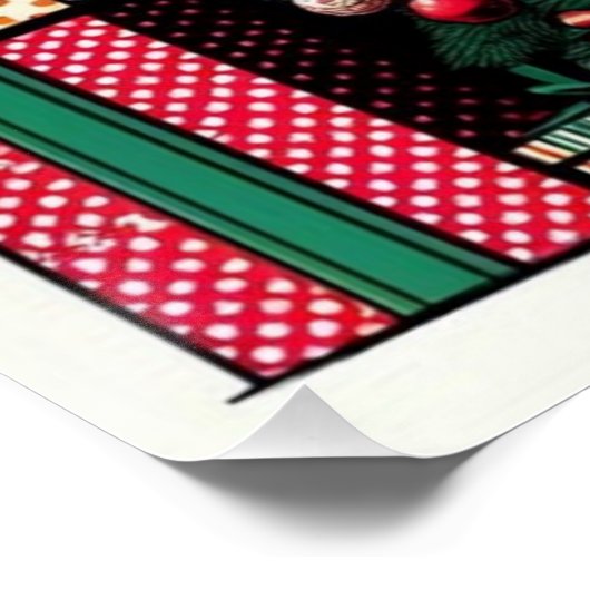 kerstboom perfect poster (Hoek)