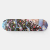 kerstboom  persoonlijk skateboard (Horizontaal)