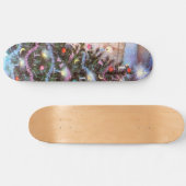 kerstboom  persoonlijk skateboard (Horizontaal)