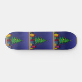 kerstboom persoonlijk skateboard (Horizontaal)