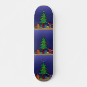kerstboom persoonlijk skateboard (Voorkant)