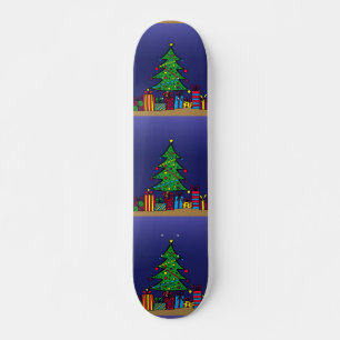 kerstboom persoonlijk skateboard