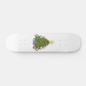 kerstboom persoonlijk skateboard (Horizontaal)