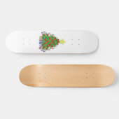kerstboom persoonlijk skateboard (Horizontaal)