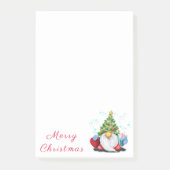 Kerstboom Pet Gnome met Gift Sticky Notes (Voorkant)