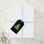kerstboom Piano Teacher Gift Cadeaulabel (Met Touw)