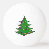 kerstboom pingpongbal (Voorkant)
