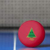 kerstboom pingpongbal (Net)