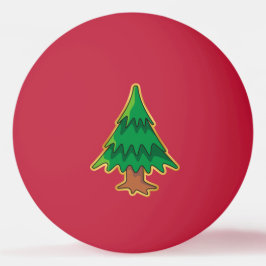 kerstboom pingpongbal