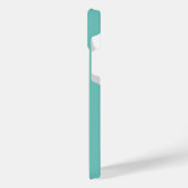 Kerstboom piramide gemaakt van Kerstmis sneeuwpopp iPhone Hoesje (Linkerkant)