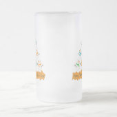 Kerstboom piramide gemaakt van Kerstmis sneeuwpopp Matglas Bierpul (Center)