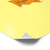 Kerstboom piramide gemaakt van Kerstmis sneeuwpopp Perfect Poster (Hoek)