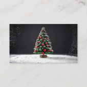 kerstboom plaatskaartje (Achterkant)
