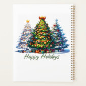 Kerstboom planner (Achterkant)