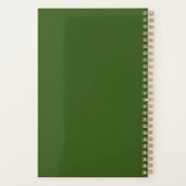Kerstboom Planner (groen) (Achterkant)