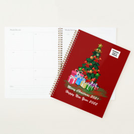 Kerstboom Planner (rood)