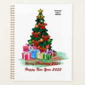Kerstboom Planner (wit) (Voorkant)