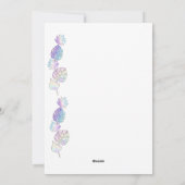 Kerstboom Plat Kerstkaart (Achterkant)