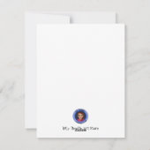 Kerstboom Plat Kerstkaart (Achterkant)