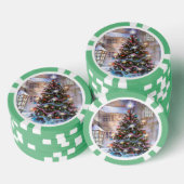 kerstboom  poker chips (Opstapeling)