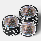 kerstboom  pokerchips (Opstapeling)
