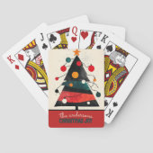 kerstboom pokerkaarten (Achterkant)