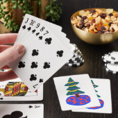 Kerstboom Pokerkaarten (Insitu)