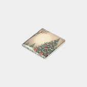 Kerstboom post-it note (Schuin)