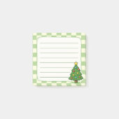 Kerstboom Post-it® Notes (Voorkant)
