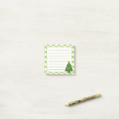Kerstboom Post-it® Notes (Op bureau)