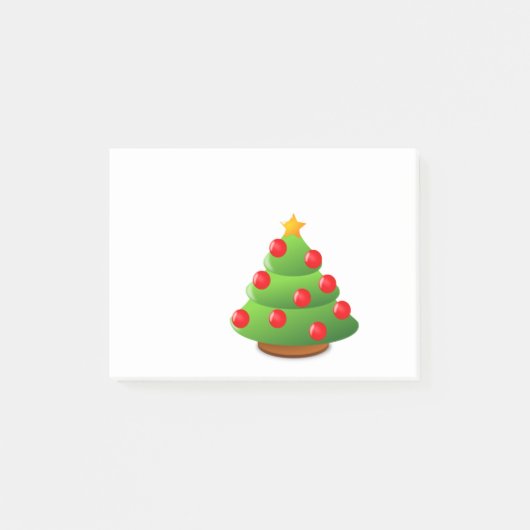 kerstboom post-it® notes (Voorkant)