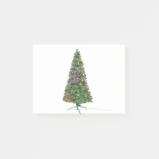 kerstboom post-it® notes (Voorkant)