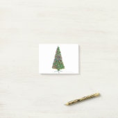 kerstboom post-it® notes (Op bureau)