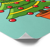 kerstboom poster (Hoek)