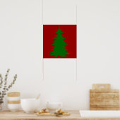 Kerstboom Poster (Keuken)