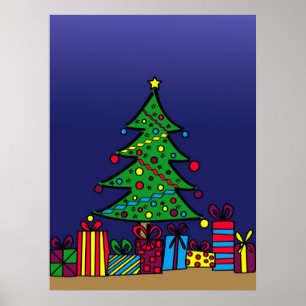 Kerstboom Poster